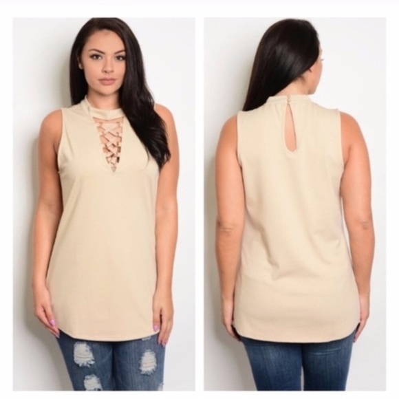 BLOWOUT! LAST ONE! (Plus) Xcross top - Picture 3 of 3